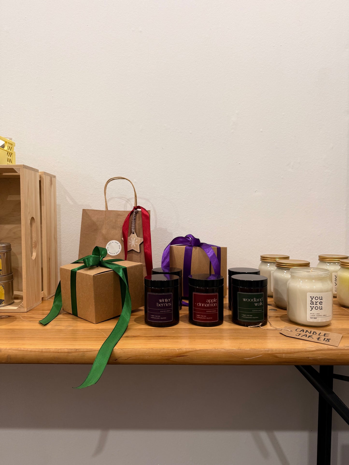 Autumn/Winter Candle Jar