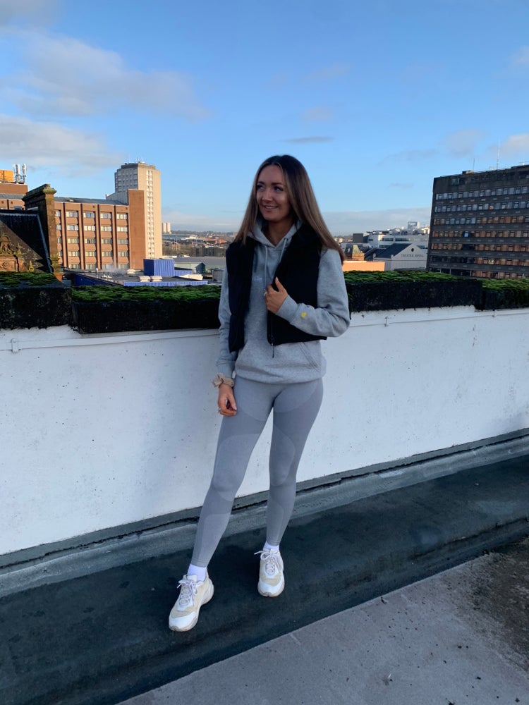 'Smile' GREY Hoodie